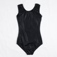 thumbnail image 3 of Gimnasia de Niñas Leotards - Ballet de Baile Brillante Sin Mangas - Premium Quick Teject 14 Baoblaze Leotardos de gimnasia para niñas, 3 of 8
