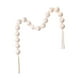 thumbnail image 3 of Guirnalda de bolas de espuma, adornos suaves hechos a mano, proyectos de bricolaje, decoración de bodas, pancarta de bolas de espuma para fiestas, Beige, 3 of 8