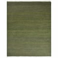 thumbnail image 6 of Rugsotic Carpets Handmade Rugs Hand Woven Kilim Rectangle 7'x9' Olive Wool for Indoor Use, 6 of 10