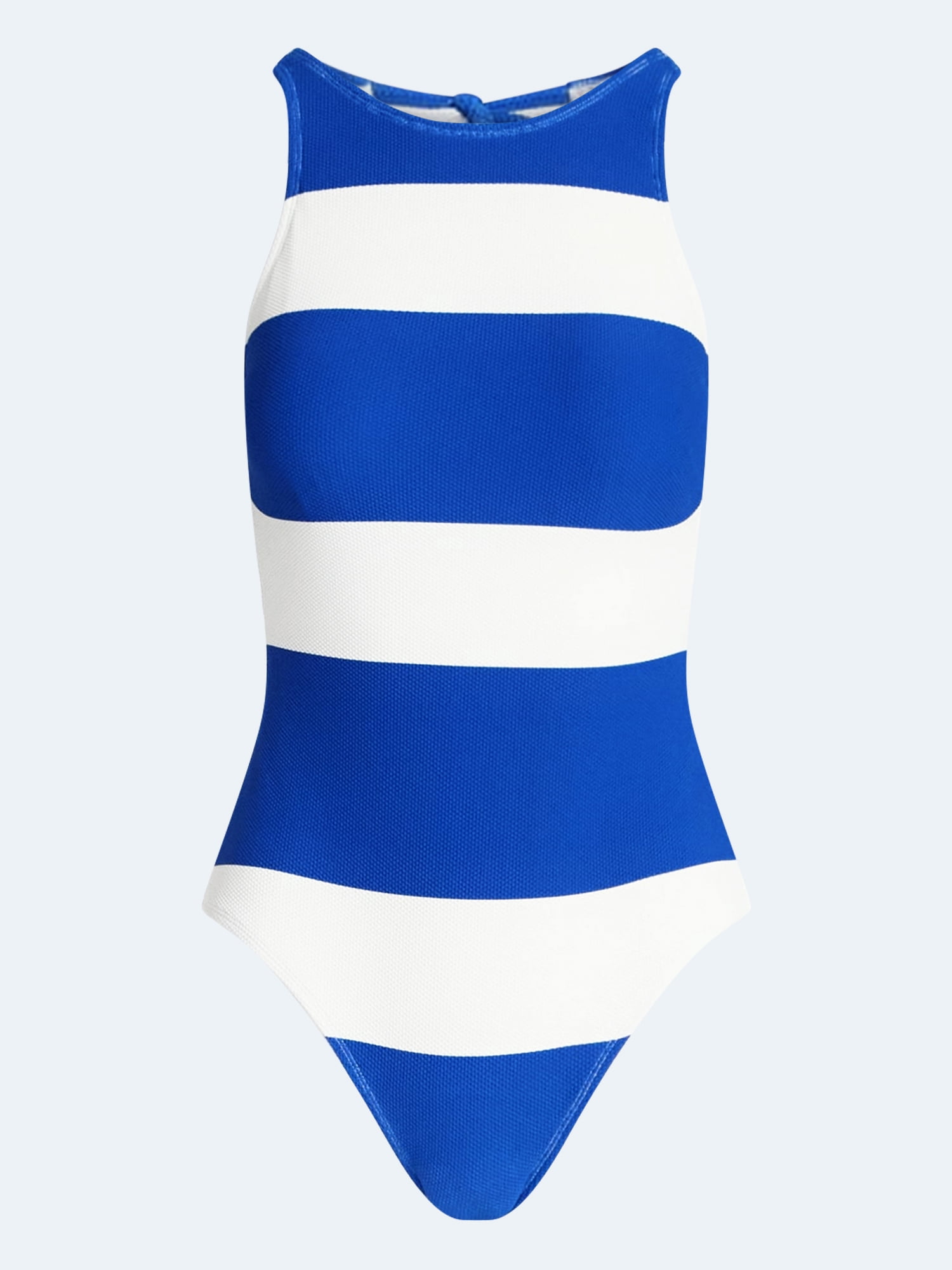 Free Assembly Women's High Neck One Piece Swimsuit, Sizes XS-XL