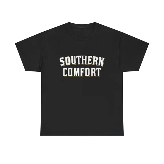 Southern Comfort Vibes Retro Lifestyle Typography Classic Style Unisex T-Shirt up to size 5XL
