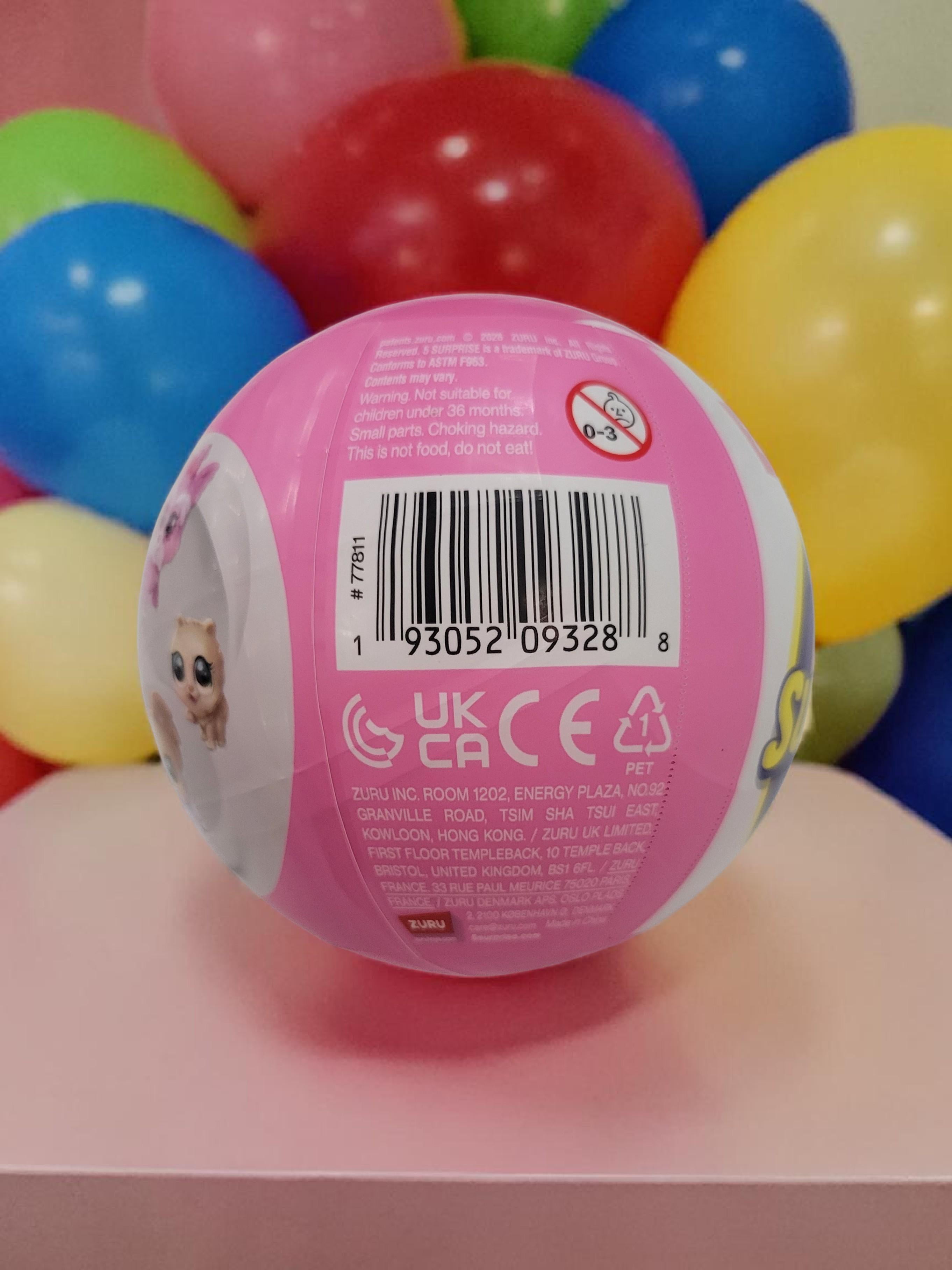 ZURU 5 Surprise Puppy Pet Shop Mystery Capsule Toy 2 Pack, Surprise Puppies