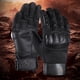 thumbnail image 2 of 1 par de guantes de nudillo duros con dedos completos, guantes de ciclismo para motocicleta con pantalla táctil para tiro al aire libre, entrenamiento, trabajo, deportes M, 2 of 11