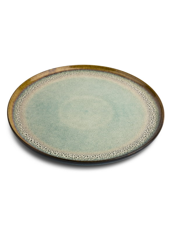 Yellowstone Ceramic Round Dinner Plate, Kayce Collection