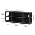 thumbnail image 5 of Evelyn&Zoe Freya Rectangular TV Stand for TV's up to 65" in Charcoal Gray, 5 of 6