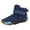 Blue, variant on Kids Winter Snow Boots for Boys Girls Wide Toe Box Warm Barefoot Hiking Shoes Furry Lined Outdoor Ankle Booties