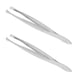 thumbnail image 5 of Pinzas de acero inoxidable para depilación de cejas, 2 unidades, color aleatorio, 5 of 5