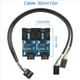 thumbnail image 4 of 2X Placa Base USB 2.0 9Pin Header 1 una 4 Extension Hub Splitter Adaptador Convertidor 30CM Cable Interno de 9 Pines, 4 of 5
