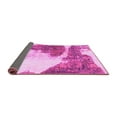 thumbnail image 2 of Ahgly Company Indoor Rectangle Abstract Pink Modern Area Rugs, 8' x 10', 2 of 4