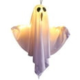 thumbnail image 2 of Deago Halloween Decorations, 19.7" Outdoor Decor Hanging Lighted Glowing Ghost, Halloween Outdoor Indoor Wind Sock Ornaments for Yard Tree Garden Halloween Party Favors, 2 of 8