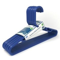 Your Zone Blue Hangers, 10 Count