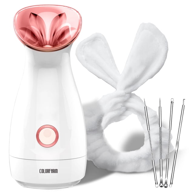 Vaporizador facial Colorfarm Nano Ionic que limpia profundamente los poros