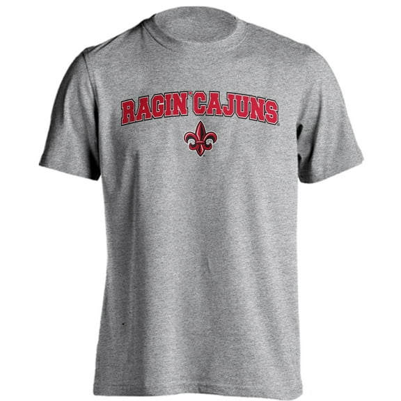 University of Louisiana at Lafayette Ragin' Cajuns Classic Arch with Mascot Short Sleeve T-Shirt