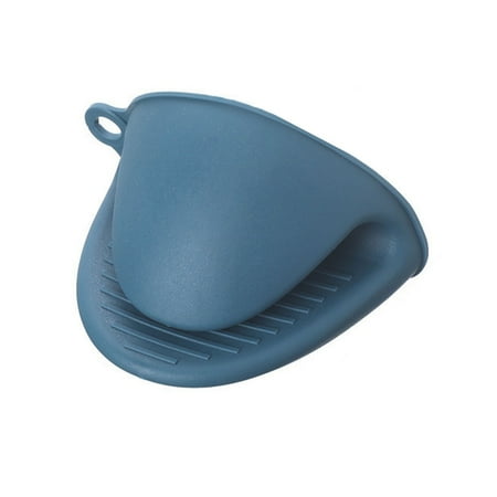 

2 Pcs Silicone Gloves Oven Heat Insulated Finger Gloves Cook Microwave Non-slip