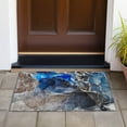 thumbnail image 6 of Addison Rugs Chantille Indoor/Outdoor Contemporary Watercolors Navy Washable Rectangle Rug, 1'8" x 2'6", 6 of 6