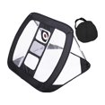 thumbnail image 1 of Red de práctica de golf DYNWAVEMX plegable Negro, 1 of 8