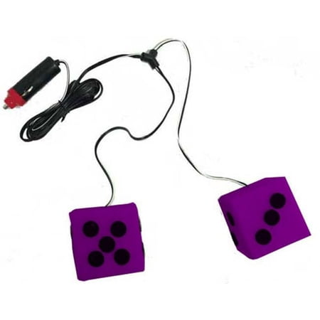 12 Volt Purple Lighted Dice price history on PriceWatchPro