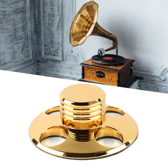 Estabilizador De Grabación, Abrazadera De Disco De Vinilo, Buena Estabilidad, Metal Duradero Para Música