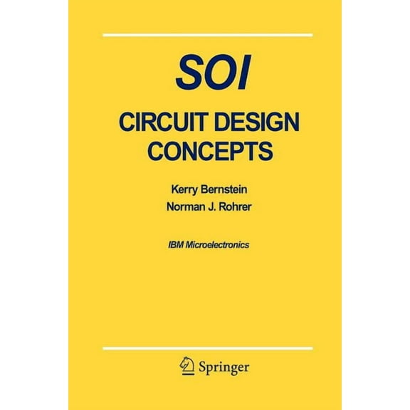 SOI Circuit Design Concepts, (Paperback)
