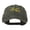 Black, variant on St Patrick's Day Clover Embroidered Cap - Dark Green OSFM