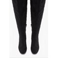thumbnail image 4 of Women's Chunky Heel Over The Knee Boots with Side Zipper, 4 of 6