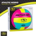 thumbnail image 3 of Athletic Works Multicolor Size 5 Neon Volleyball for Practice or Gameplay, 3 of 9