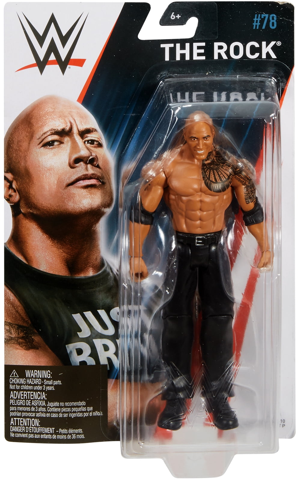 The Rock WWE Series 78 Toy Wrestling Action Figure