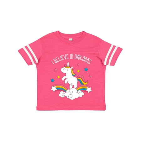 

Inktastic Believe in Unicorns Gift Toddler Toddler Girl T-Shirt