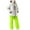 Green, variant on Toddler Snowsuit Kids Ski Suit Windproof Waterproof Thermal Winter Coat Jacket with Pants Set Boys Girls Unisex Cute Lightweight Warm Clothing 4-16 Years for Outdoor Snow Play