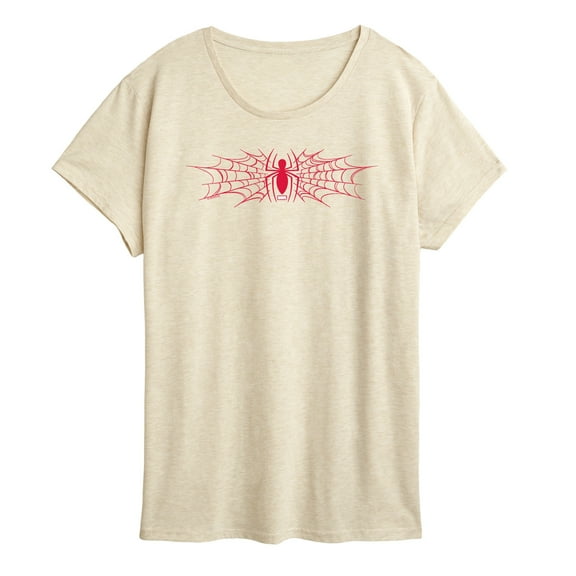 Marvel - Spiderman And Webs - Women's Short Sleeve Classic Fit Tee