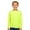 Yellow, variant on Boys' Rash Guard Long Sleeve Swim Shirt UPF 50+, Quick Dry Kids Fishing Shirt, Dry Fit Sun Protection, Yellow, XS