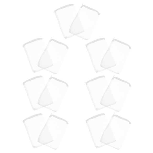 unbranded 10Ud Bolsa Multiusos Para De Acuario Con De Cremallera Y Malla Duradera