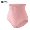 thumbnail image 2 of Ropa interior de grafeno para mujer, de cintura alta, para apretar el vientre y levantar la cadera, para apretar y dar forma (rosa), 2 of 5