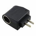 thumbnail image 2 of iSaddle Universal AC to Car Cigarette Lighter Socket Adapter Converter Vehicle Power Inverters Vehicle Amplifier Power (US Plug, Output: 12V 500mA) 110V AC to 12V DC, 2 of 4