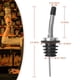 thumbnail image 2 of Juego de vertedores de acero inoxidable con tapón para botellas de licor (12 unidades), 2 of 3