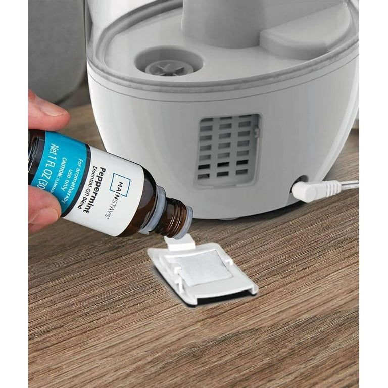 Mainstays Ultrasonic Cool Mist Humidifier with Aroma HU00 19013W