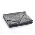 thumbnail image 1 of Relaxblanket Funda Nórdica De 48 X 78 Pulgadas Para Manta Con Peso Premium Super Suave Minky Dot Gris Oscuro, 1 of 5