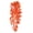 Orange, variant on Small Fake Hanging Plant, Artificial Hanging Plant Greenery Faux Ivy Vine Plant Hanging Plant for Shelf Home Office Indoor Outdoor Garden Greenery Decor, 1Pc, Available in Multicolor(Orange,41x4")
