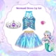 thumbnail image 2 of Disfraz de princesa OHARLOBE para niñas de 4 a 6 años, con 15 vestidos, 2 of 7