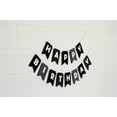thumbnail image 2 of Happy Birthday Banner -Black & White, 2 of 2