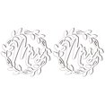 thumbnail image 1 of Shisuyan 2Set Reserved Chairs Signs Wooden Decorative for Wedding Ceremony Couples, 1 of 9