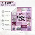 thumbnail image 2 of Mother in Law Gifts Blanket - Mother in Law Gifts - Birthday Gifts for Mother in Law, Best Mother in Law Gifts, Mother in Law Gift Blanket for Mothers Day Christmas 60"x50", 2 of 6