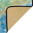 thumbnail image 6 of World Map Design Non-Slip Soft Kitchen Mats Bath Rug Runner Doormats Carpet for Home Decor, 39" X 20", 6 of 6