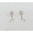 thumbnail image 4 of Gorgeous Rhinestone Crystal Floral Necklace Earrings Set[o3874], 4 of 5