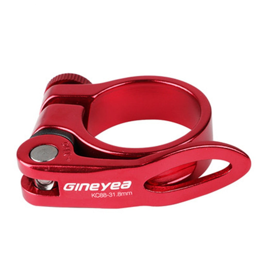 BTOER MTB Road Bicycle 31.8 34.9 Seat Post Clamp Bike Quick Release QR