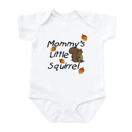 

CafePress - Mommy s Little Squirrel Infant Creeper - Baby Light Bodysuit Size Newborn - 24 Months