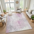 thumbnail image 7 of Addison Rugs Mayfield Premium Machine Washable Transitional Abstract Pink Rectangle Rug, 10' x 14', 7 of 7