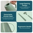 thumbnail image 5 of Plastic 1.8-liter Watering Can with Detachable Spout and Sprinkler Head for Easy Handling, Light Green, 5 of 6