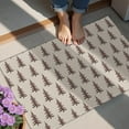 thumbnail image 4 of Brown Christmas Tree Pattern Door Rugs,Washable Non Slip Door Mats Indoor,Decorative Door Mats,Entry Mat Indoor for Entrance,Bedroom,Kitchen,Bathroom,20"x32", 4 of 6