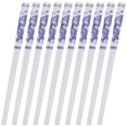 thumbnail image 3 of OFFIGAM Round Ceramic Chopsticks Set, 10 Pairs Reusable Dinner Utensils for Kitchen and Dining, 3 of 10